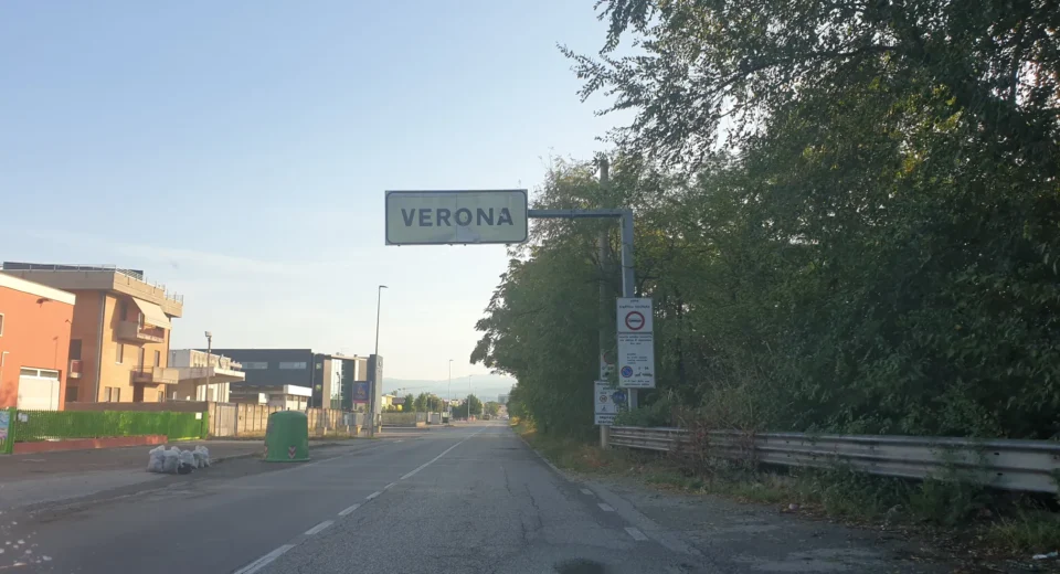Einfahrt verona