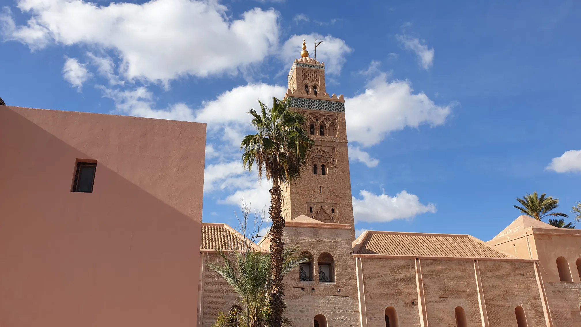 Besuch beim Koutoubia Minaret in Marrakesch